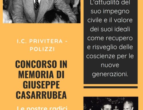 I.C. Privitera Polizzi: Concorso in memoria di Giuseppe Casarrubea. Domani 7 Giugno la premiazione in diretta sulla pagina Facebook di Radio Amica.